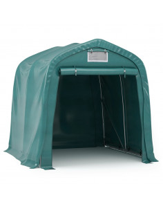 Tenda Garage in PVC 2,4x2,4 m Verde 2