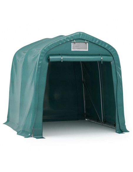 Tenda Garage in PVC 2,4x2,4 m Verde