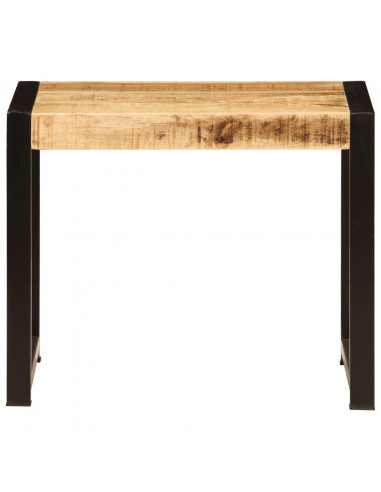 Tavolini Impilabili 3 pz in Legno Massello di Mango