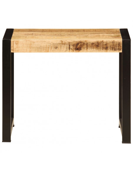 Tavolini Impilabili 3 pz in Legno Massello di Mango