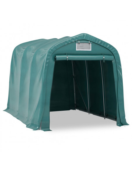 Tenda Garage in PVC 2,4x3,6 m Verde