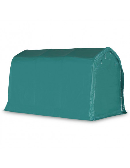 Tenda Garage in PVC 2,4x3,6 m Verde