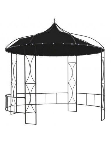 Gazebo 300x290 cm Antracite Rotondo