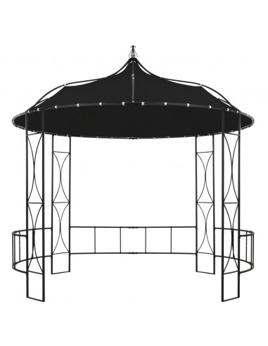 Gazebo 300x290 cm Antracite Rotondo