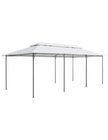 Gazebo 600x298x270 cm Bianco 180g/m²