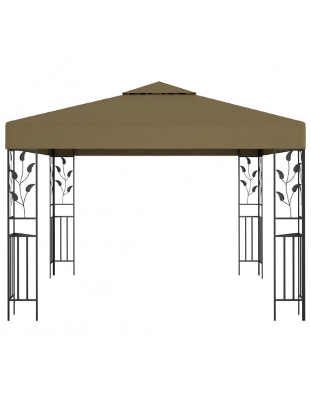 Gazebo 3x3 m Grigio Talpa 180 g/m²