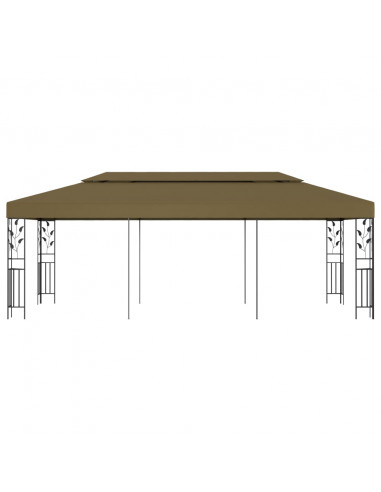Gazebo 6x3 m Grigio Talpa 180 g/m²