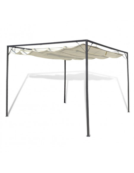 Gazebo da Giardino con Tettuccio Retrattile