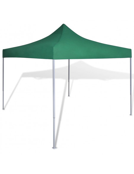Tenda Pieghevole Verde 3 x 3 m
