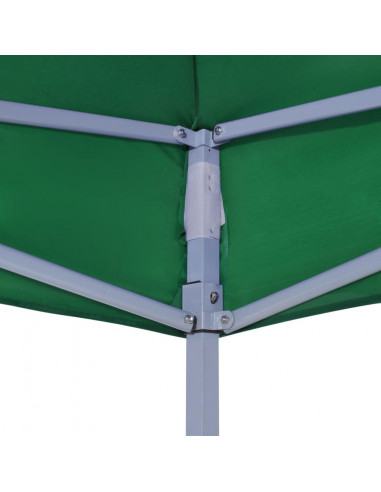 Tenda Pieghevole Verde 3 x 3 m