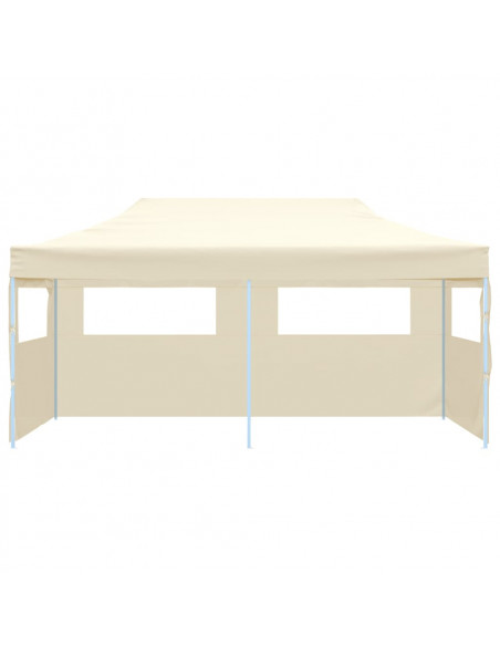Tenda per Feste Pop-Up Pieghevole Crema 3 x 6 m