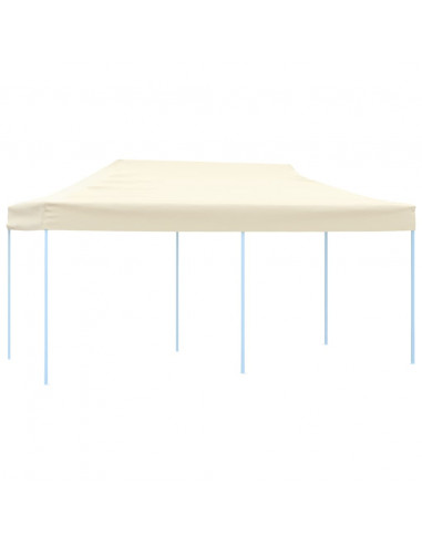 Tenda per Feste Pop-Up Pieghevole Crema 3 x 6 m