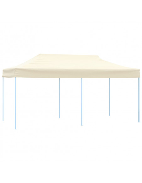 Tenda per Feste Pop-Up Pieghevole Crema 3 x 6 m