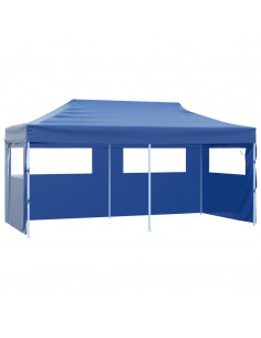 Tenda per Feste Pop-up Pieghevole Blu 3 x 6 m 2