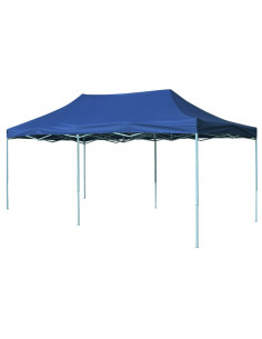 Tenda Pieghevole Pop-Up 3x6 m Blu 2