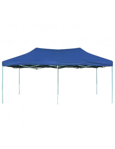 Tenda Pieghevole Pop-Up 3x6 m Blu