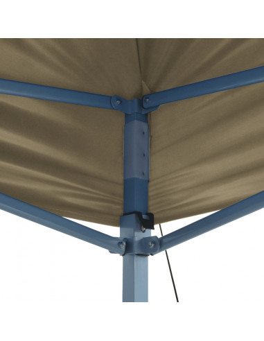 Tenda Pieghevole Pop-Up 3x4,5 m Bianco Crema