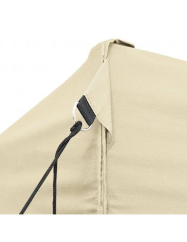 Tenda Pieghevole Pop-Up 3x4,5 m Bianco Crema