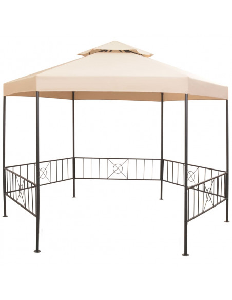 Gazebo Padiglione Tenda da Giardino 323x265 cm
