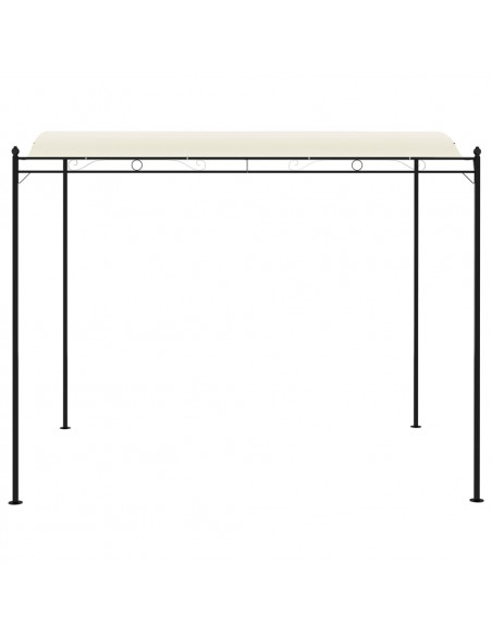 Gazebo in Tessuto Bianco Crema
