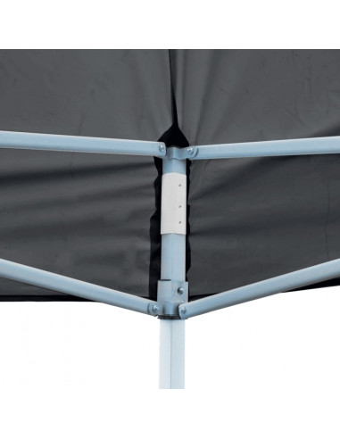 Tenda Pieghevole Pop-Up con Pareti Laterali 3x6 m Antracite