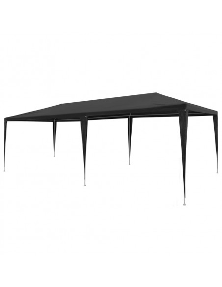 Tenda per Feste 3x6 m in PE Antracite