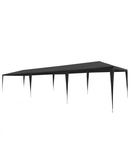 Tenda per Feste 3x9 m in PE Antracite
