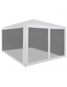 Tenda per Feste con 4 Pareti in Rete 4x3 m 2