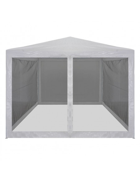 Tenda per Feste con 4 Pareti in Rete 4x3 m