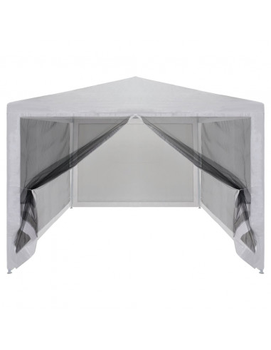 Tenda per Feste con 4 Pareti in Rete 4x3 m