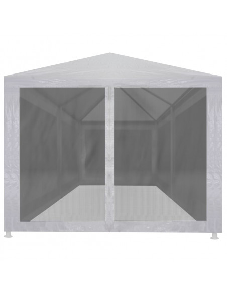 Tenda per Feste con 6 Pareti in Rete 6x3 m