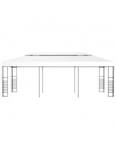 Tenda Gazebo 6x3 m Bianco