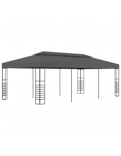 Tenda Gazebo 3x6 m Antracite 2