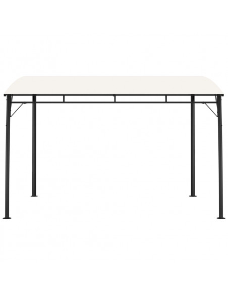 Tenda Parasole da Giardino 3x3x2,55 m Crema