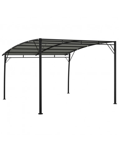 Tenda Parasole da Giardino 3x3x2,55 m Crema