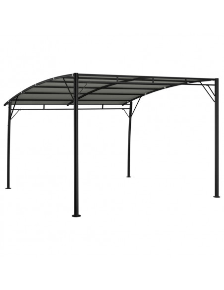 Tenda Parasole da Giardino 3x3x2,55 m Crema