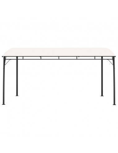 Tenda Parasole da Giardino 4x3x2,55 m Crema