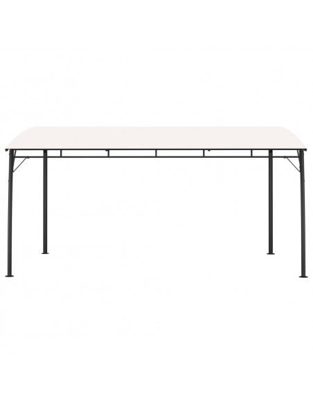 Tenda Parasole da Giardino 4x3x2,55 m Crema