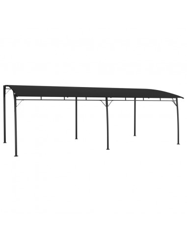 Tenda Parasole da Giardino 6x3x2,55 m Antracite