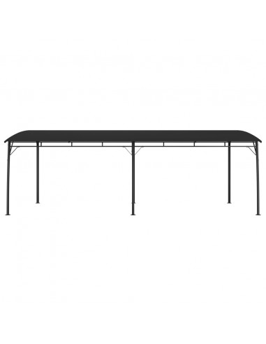 Tenda Parasole da Giardino 6x3x2,55 m Antracite