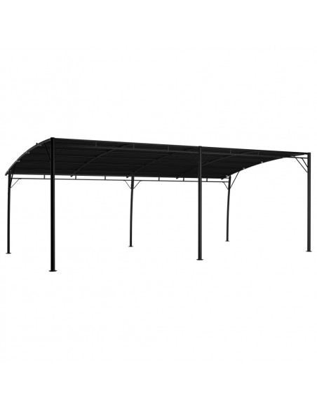Tenda Parasole da Giardino 6x3x2,55 m Antracite