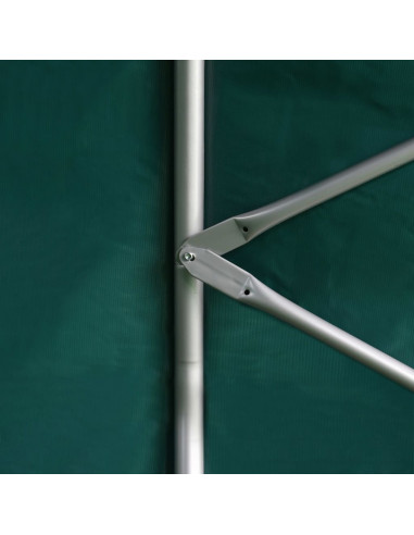 Tenda per Bestiame in PVC 3,7x3,7 m Verde