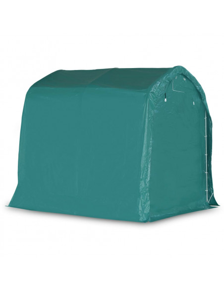 Tenda Garage in PVC 1,6x2,4 m Verde
