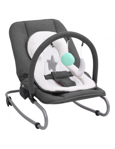 Sdraietta per Neonato Antracite in Acciaio