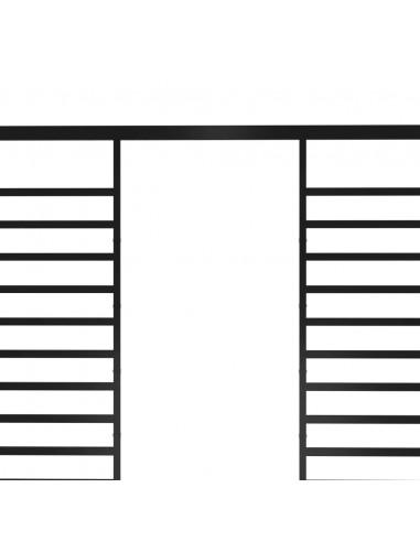 Gazebo con Tetto Retrattile 4x3x2,3 m Antracite 180 g/m²