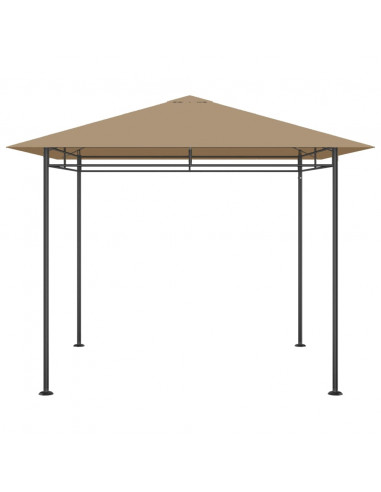 Gazebo 3x3x2,7 m Grigio Talpa 180 g/m²