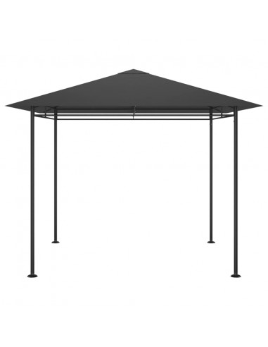 Gazebo 3x3x2,7 m Antracite 180 g/m²