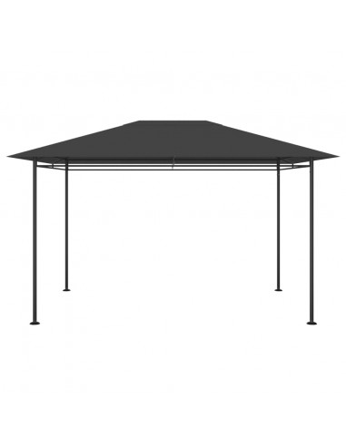 Gazebo 384x281x270 cm Antracite 180 g/m²