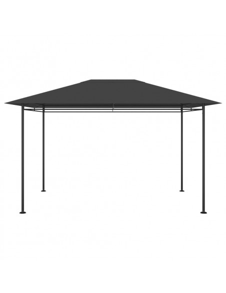Gazebo 384x281x270 cm Antracite 180 g/m²