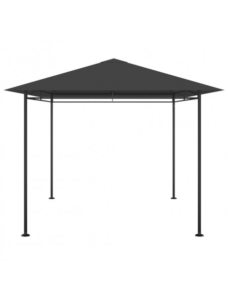 Gazebo 384x281x270 cm Antracite 180 g/m²